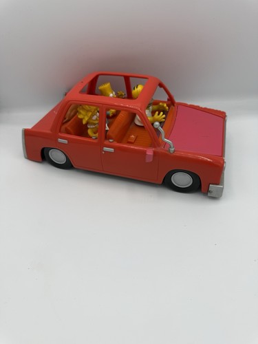 Famiglia simpson auto - simpson, rossa