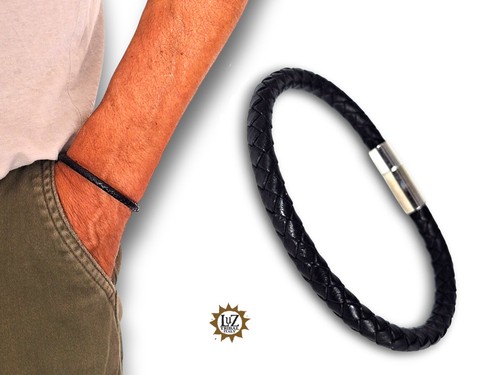 Bracciale cuoio tondo - in,