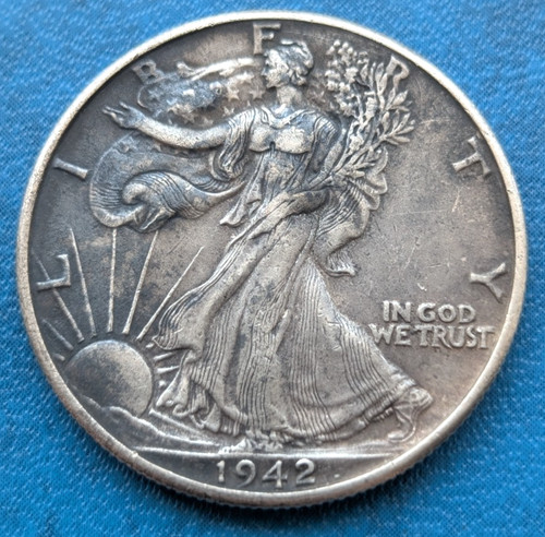 1942 mezzo dollaro usa - -,