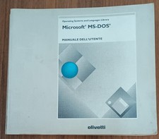 Microsoft MS DOS - manuale