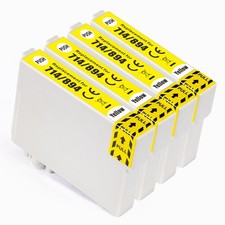 4 Giallo Cartucce d'inchiostro