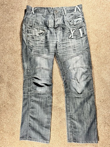 Jeans uomo slik grigio - jeans, slik-t