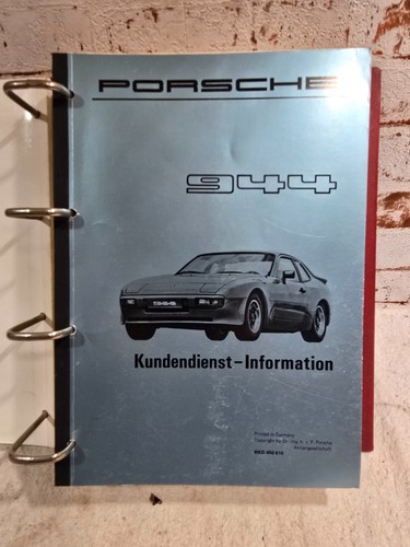 Servizio clienti porsche 944 - servizio,