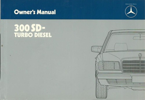 Mercedes 126 owner - mercedes, manual
