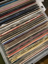 LOTTO STOCK 20 DISCHI VINILE LP ITALIANI E STRANIERI ROCK POP SYNTH Anni 70-80