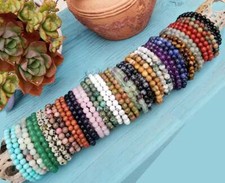 Bracciale elastico perline