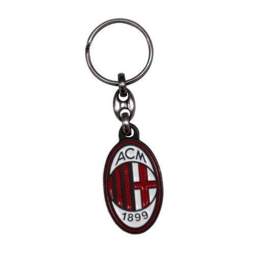 Milan portachiavi metallo logo - metallo,