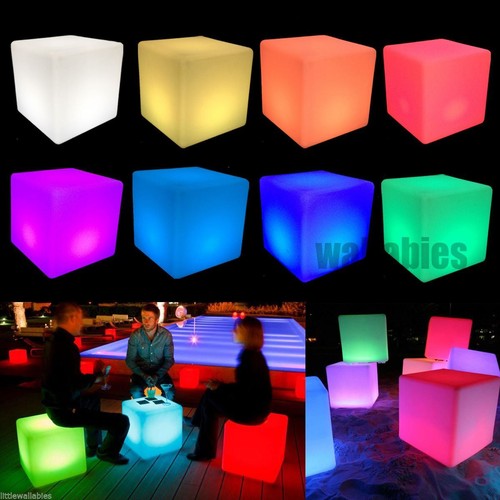 Sedia cubo led cocktail - sedia,