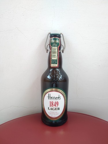 Bottiglia birra harrods - bottiglia,