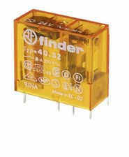 Mini rele per circuito stampato e innesto 8A 220V AC FINDER 40528230 40.52.8.230