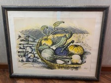 Litografia firmata numerata