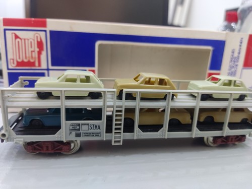 Jouef 6540 carro bisarca 6 - carro, +6