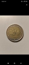 Moneta da 2 Finlandia 2001 con molteplici errori