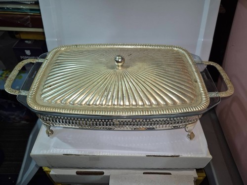 Piatto vintage argento buffet