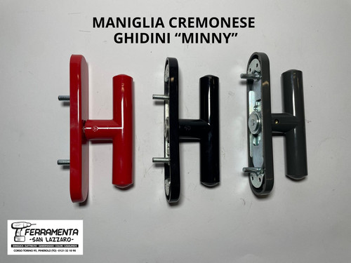 Maniglia cremonese ghidini - maniglia,