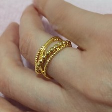 Anello multiline acciaio - anello,