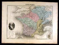 1880 Mappa dei Piccioni Fisica