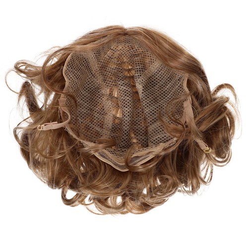 Parrucca riccia corta per - ,