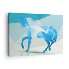 Quadro su Tela 70x50cm Cavallo