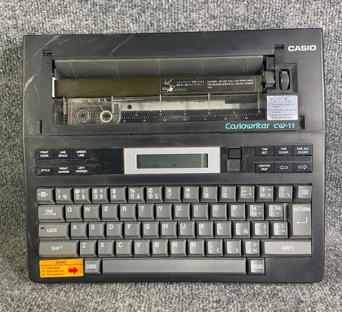 Casio casiowriter 11 - casiowriter, cw-11