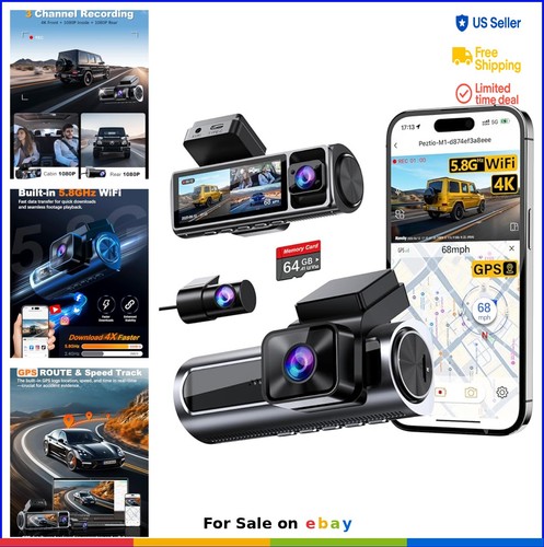 Dash cam canali anteriore - 3,