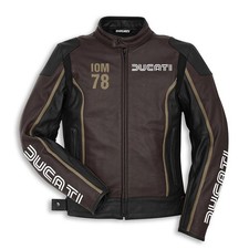 Giacca pelle moto uomo - pelle,