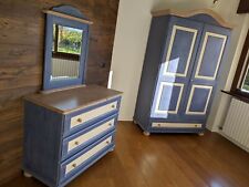 Cameretta: armadio cassettiera specchio