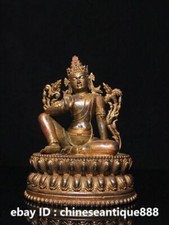 9.8'' Tibet temple bronze Gilt