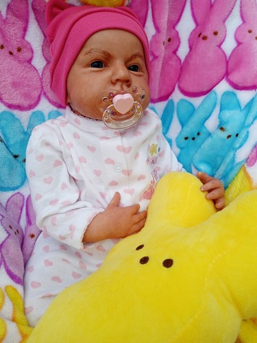 Bambola reborn baby dipinta - reborn,