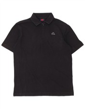 Polo uomo Kappa grande nera