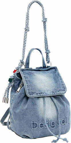 Desigual half logo denim - half,