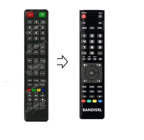 Telecomando compatibile per - telecomando,