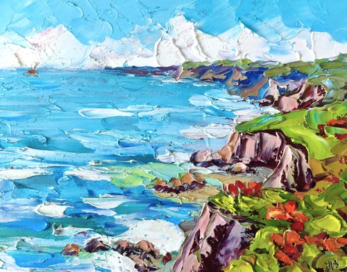 Paesaggio marino quadro
