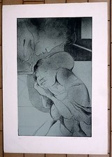 MARIO BIONDA LITOGRAFIA FIRMATA E NUMERATA