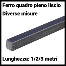 Barra piena di ferro quadro liscio barra quadrata quadrello in ferro pieno
