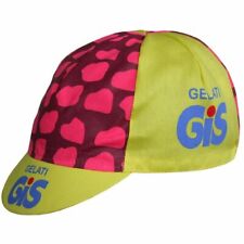 CAPPELLINO CAPPELLO SOTTOCASCO CICLISMO REGALO TEAM RETRO VINTAGE GIS GELATI