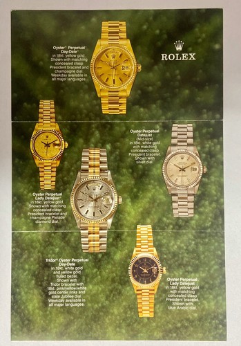Rolex brochure 1980 - brochure, 1980’s