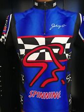 maglia ciclismo originale vintage team usa spinning tg. s