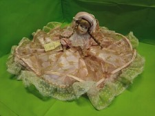 Bambola Rosa Porcellana e