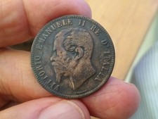 Lotto 10 centesimi Regno 1863-