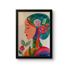 Quadro natura morta acrilico