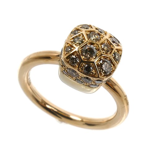 Anello pomellato k18pg oro - k18pg,