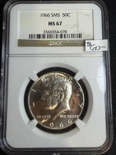1966 S mezzo dollaro Kennedy