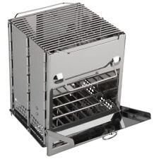 Fornello da Campeggio - Stufa a Razzo a Legna in Acciaio Inox - Grill Portatile per...
