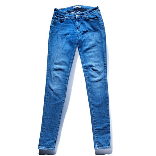 Levis 711 jeans donna blu