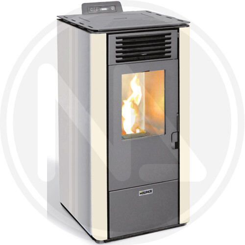 Stufa pellet 9kw maurer - pellet,