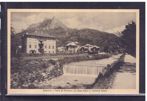 Cartolina dolomiti parte - parte, di