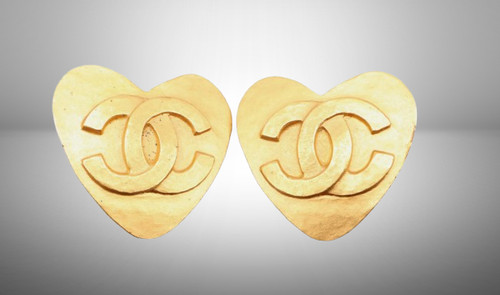 Orecchini chanel logo 95p - logo,