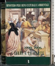 I LIBRI E LE CARTE 1990-1996. CASTOLDI (CURA). MINISTERO BENI CULTURALI.