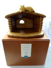 THUN PRESEPE CAPANNA IDEA REGALO NATALE ARREDO CON SCATOLA FUORI PRODUZIONE